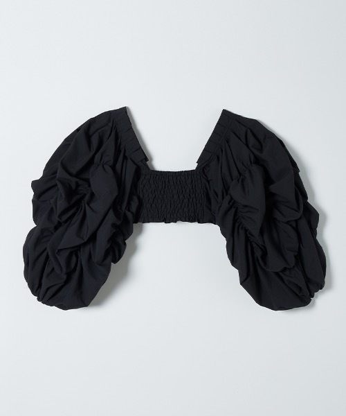 「leinwande」 7分袖ブラウス ONE SIZE ブラック レディース_画像6