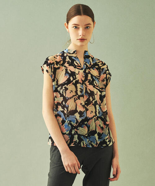 [TOMORROWLAND] короткий рукав блуза 36 розовый серия прочее женский 