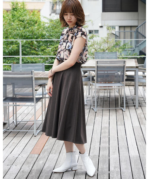 [TOMORROWLAND] короткий рукав блуза 36 розовый серия прочее женский 