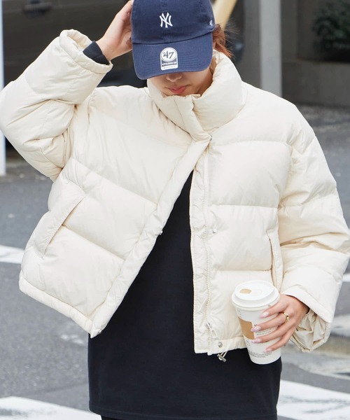 ダウンコート ダウンジャケット Stand Collar Jacket/スタンドネックダウンジャケット レディース