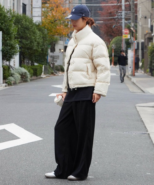 ダウンコート ダウンジャケット Stand Collar Jacket/スタンドネックダウンジャケット レディース