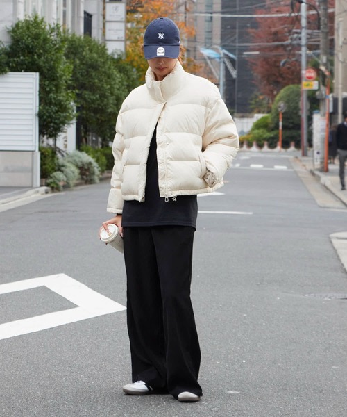 ダウンコート ダウンジャケット Stand Collar Jacket/スタンドネックダウンジャケット レディース