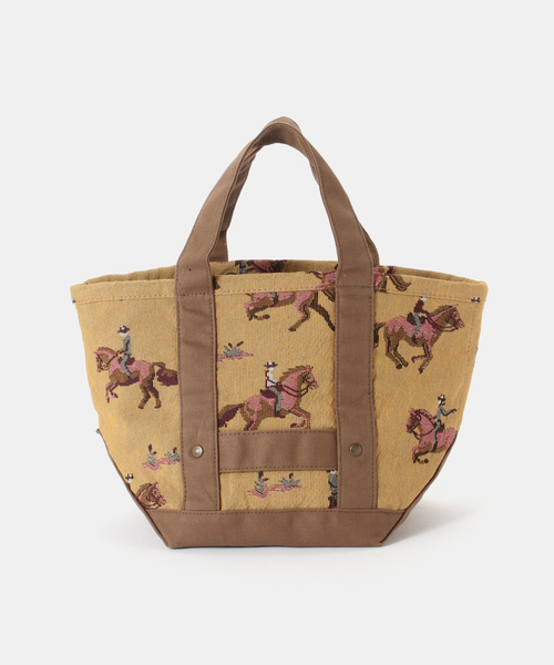 未使用✨エトロ　大容量 ジャガード　トートバッグ　ペガソ メンズ　レディース ETRO ペイズリー ジャガード トートバッグ ライトブルー (ETRO