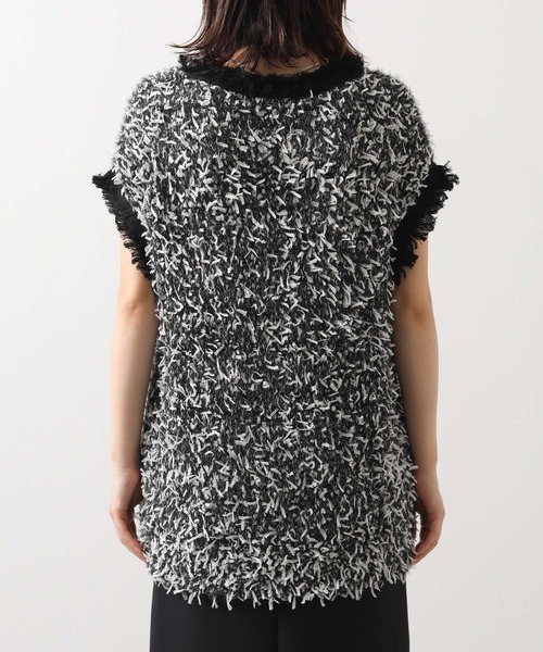 Gready Brilliant（グレディブリリアン） ベスト ジレ リボンフェザー