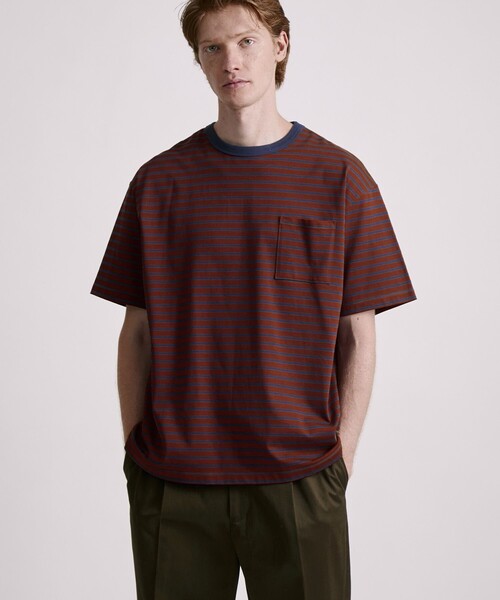 Saturdays NYC（サタデーズ ニューヨークシティ） tシャツ Striped
