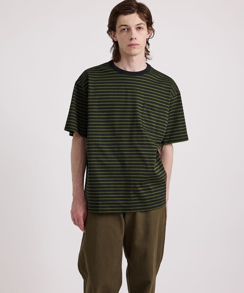 Saturdays NYC（サタデーズ ニューヨークシティ） tシャツ Striped