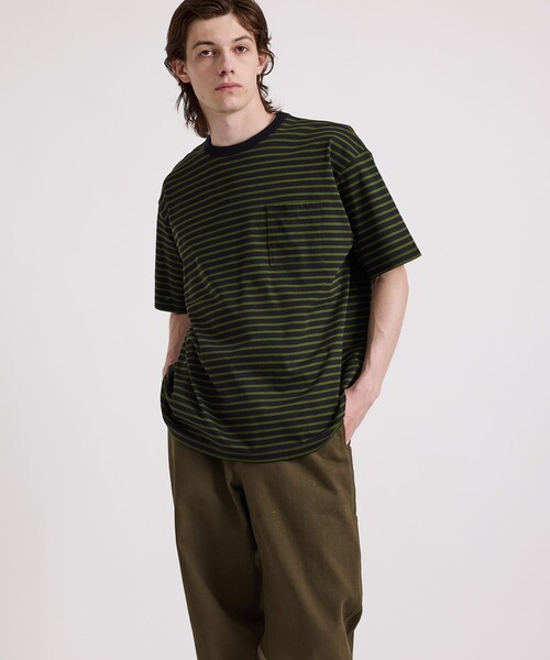 Saturdays NYC（サタデーズ ニューヨークシティ） tシャツ Striped