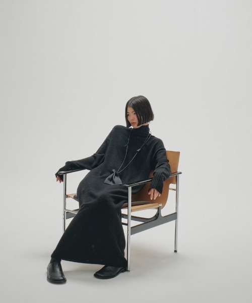 TODAYFUL 「TODAYFUL」 ニットワンピース 36 ブラック レディース