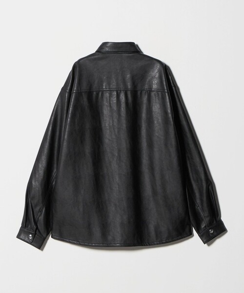 monkey time BEAUTY＆YOUTH UNITED ARROWS シャツ レザーライク