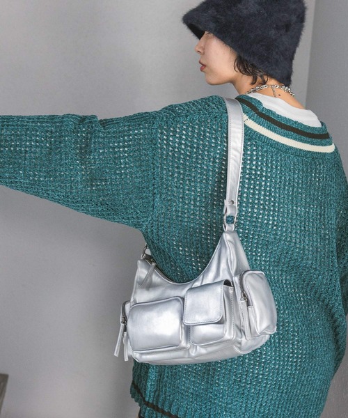 PAGEBOY 「PAGEBOY」 ショルダーバッグ FREE シルバー レディース