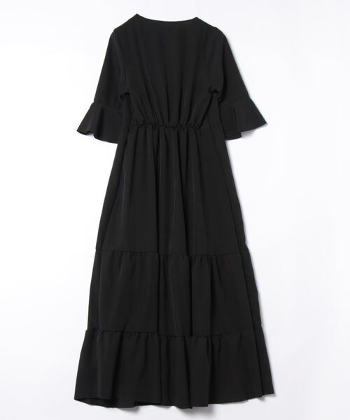 「TONE SELECT GOODS」 半袖ワンピース M ブラック レディース_画像2