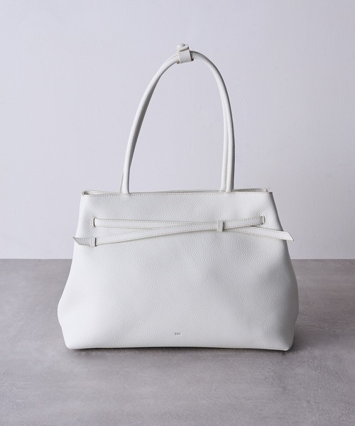 TOV MIMI M ホワイト ハンドバッグ tov（トーヴ） トートバッグ 「TOV」26SS新作 MIMI TOTE M レディース