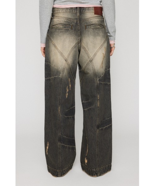 LAGUA GEM（ラグアジェム） ジーンズ デニム デニムパンツ FINE CRASH