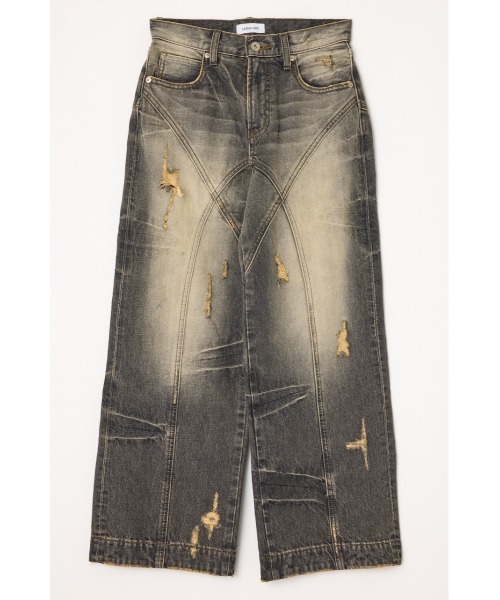 LAGUA GEM（ラグアジェム） ジーンズ デニム デニムパンツ FINE CRASH