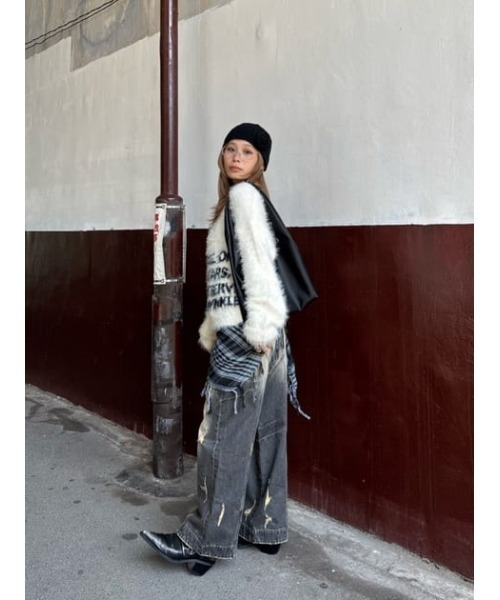 LAGUA GEM（ラグアジェム） ジーンズ デニム デニムパンツ FINE CRASH