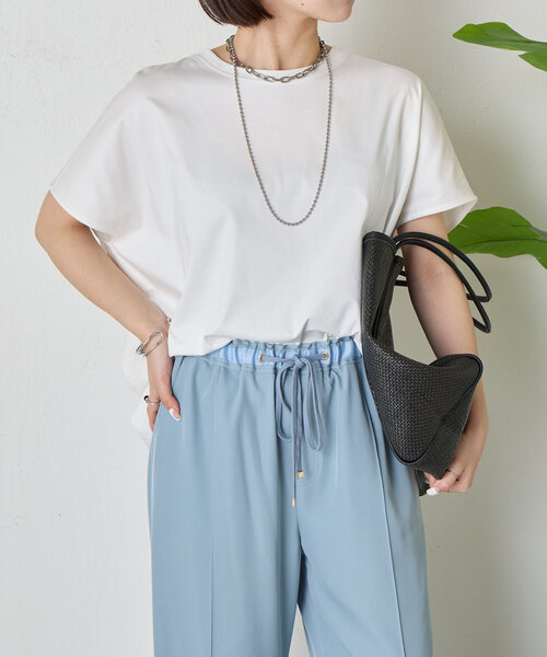 「Jena espace merveilleux」 半袖Tシャツ FREE ブラック レディース_画像6