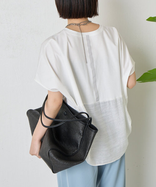 「Jena espace merveilleux」 半袖Tシャツ FREE ブラック レディース_画像8