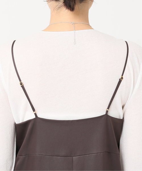 「EDIT. FOR LULU」 サロペットスカート 36 イエロー レディース_画像2