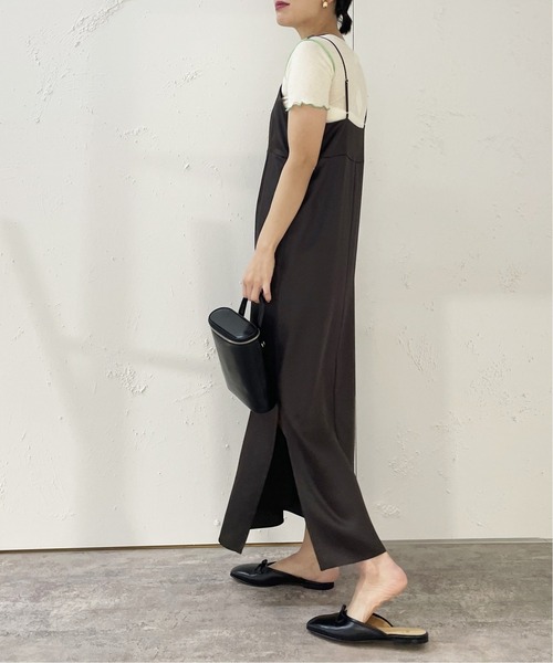 「EDIT. FOR LULU」 サロペットスカート 36 イエロー レディース_画像7