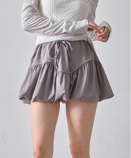 スカート SK サテンバルーンミニスカート : ZOZOTOWN Yahoo!店 - 通販
