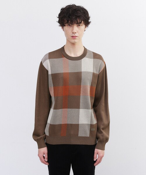 キタカゼパンチさん　ニットの男の子 TAKEO KIKUCHI（タケオキクチ） セーター ニット 「Made in JAPAN