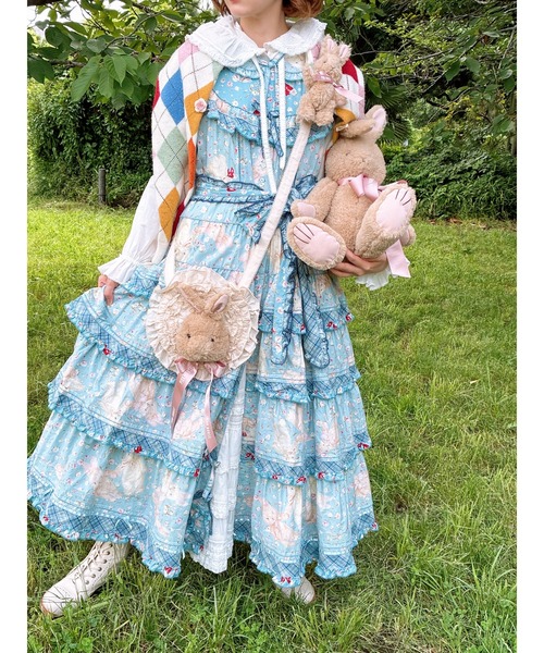 PINK HOUSE（ピンクハウス） ショルダーバッグ バッグ うさぎ顔ぐるみ