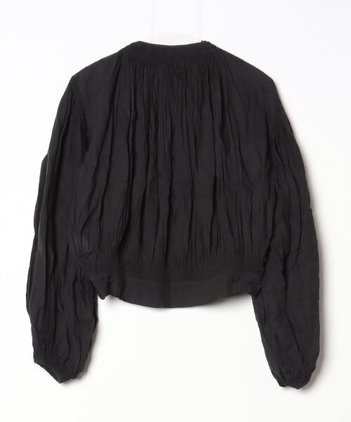 「SEEALL」 長袖ブラウス 36 ブラック レディース_画像2