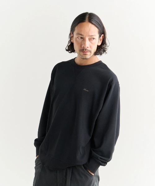 NANGA（ナンガ） トレーナー スウェット DRY MIX TERRY CREW SWEAT