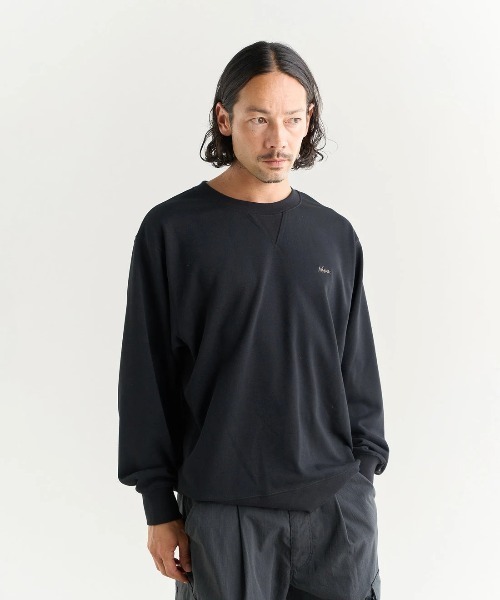 NANGA（ナンガ） トレーナー スウェット DRY MIX TERRY CREW SWEAT