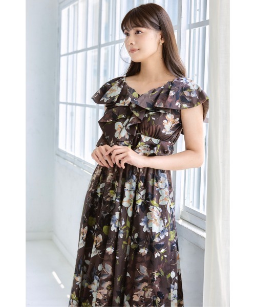 Her lip to ノースリーブワンピース M ブラウン レディース : ZOZOTOWN