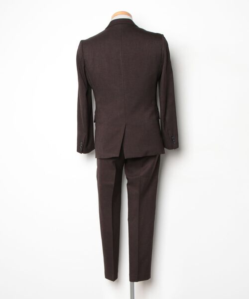 「NANO universe」 スーツ S ブラウン メンズ_画像2