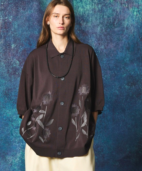 MAISON SPECIAL カーディガン　メゾンスペシャル　御洒落　M MAISON SPECIAL（メゾンスペシャル） カーディガン Scarf Combination