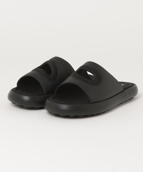 「CAMPER」 フラットサンダル 24.0cm ブラック レディース_画像6