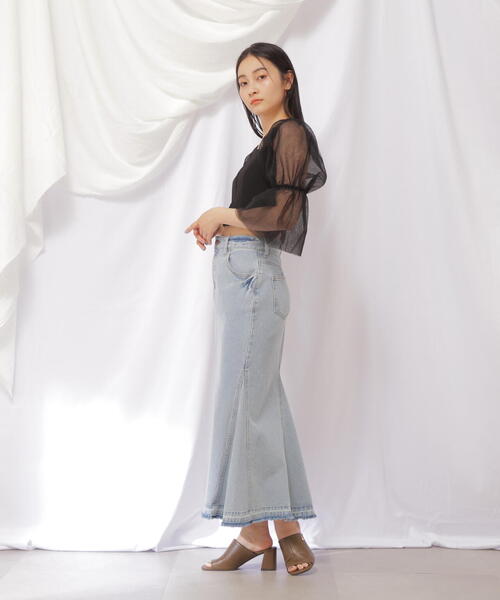 「JILL by JILL STUART」 7分袖ブラウス FREE ピンク レディース_画像4