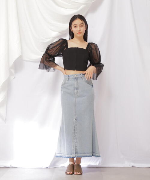 「JILL by JILL STUART」 7分袖ブラウス FREE ピンク レディース_画像5
