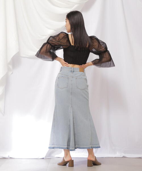 「JILL by JILL STUART」 7分袖ブラウス FREE ピンク レディース_画像6