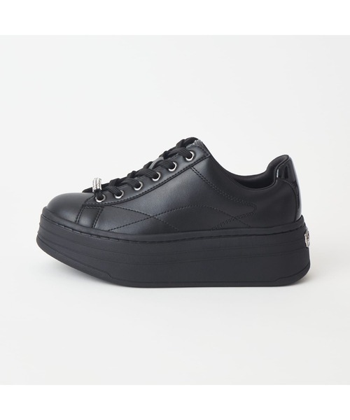 「+diana」 シューズ 22.5cm シルバー レディース_画像2