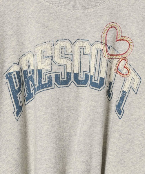 「niko and...」 スウェットカットソー LARGE シルバー レディース_画像4