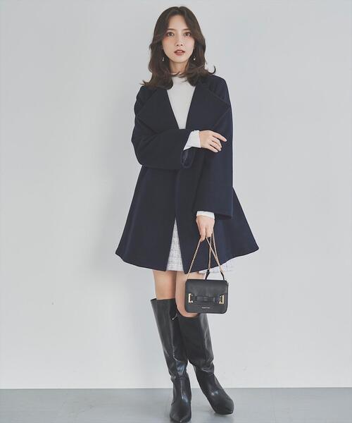 スウィングル★ミーシャコート★新品未使用★Swingle SWINGLE（スウィングル） ステンカラーコート コート ウールビーバー