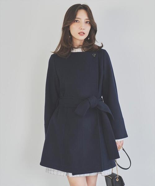 SWINGLE（スウィングル） ステンカラーコート コート ウールビーバー