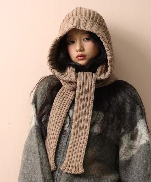 【新品未使用品】ヤク バラクラバマフラー EVERYDAY I LIKE. マフラー ヤク バラクラバマフラー レディース