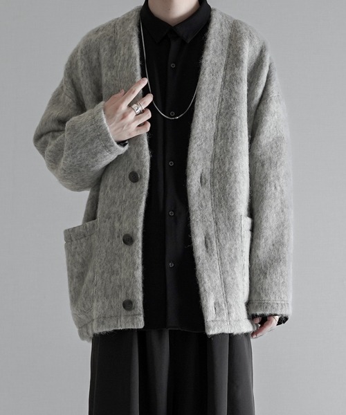 KUUUPY（クーピー） カーディガン SMALL グレー メンズ : ZOZOTOWN