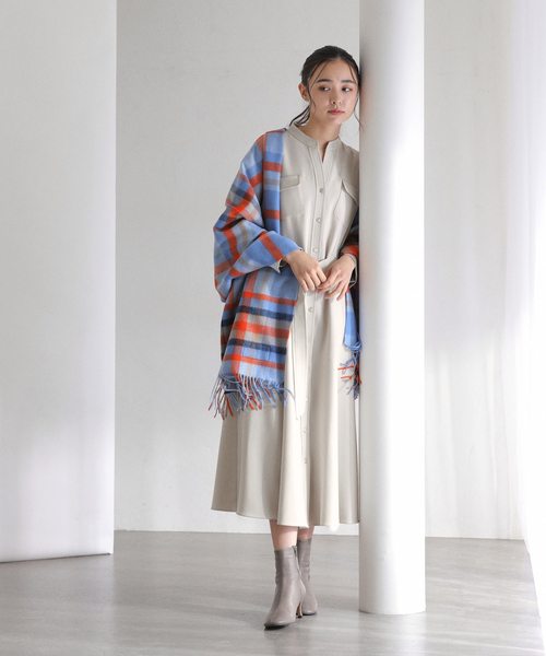 La TOTALITE（ラ トータリテ） ワンピース 「洗える」ツイルポケット