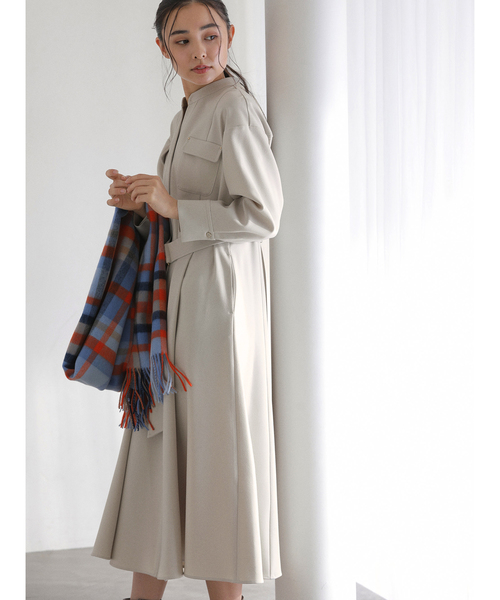 La TOTALITE（ラ トータリテ） ワンピース 「洗える」ツイルポケット