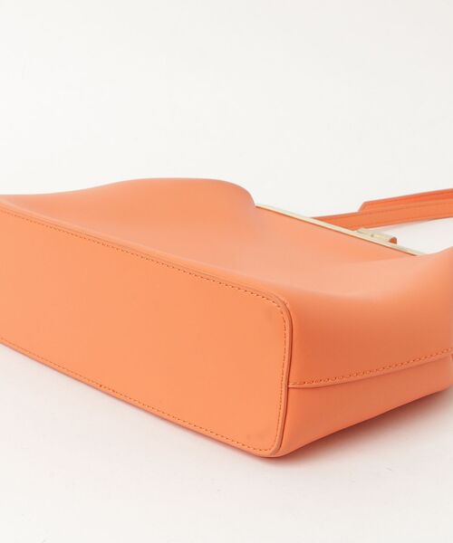 「Gem.」 ワンポイント2WAYバッグ - オレンジ レディース_画像3