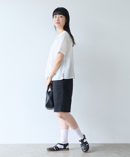 ブラウス シャツ antique lace sailor ブラウス レディースの画像