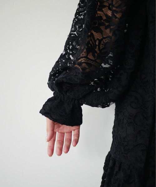 My shawty（マイシャウティー） 長袖ワンピース FREE ブラウン