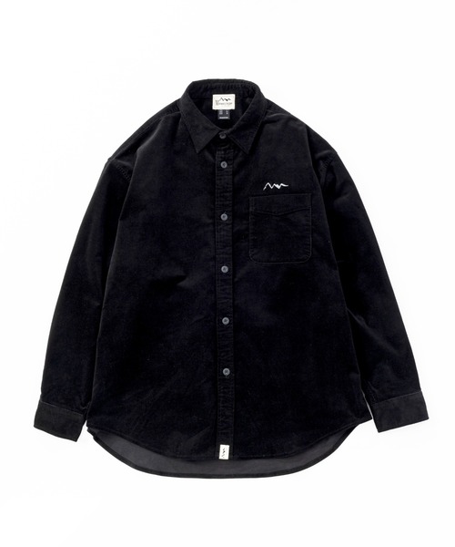 「MANASTASH」 長袖シャツ M ブラック メンズ_画像4