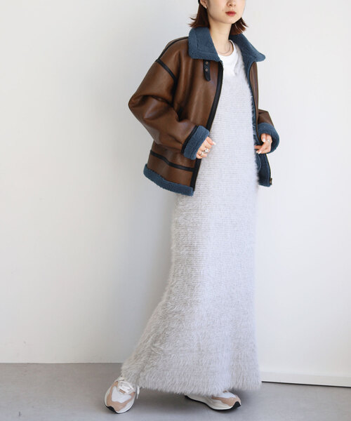 「SLOBE citron.」 キャミソールワンピース - ピンク レディース_画像6