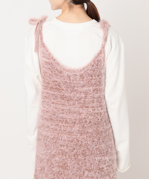 「SLOBE citron.」 キャミソールワンピース - ピンク レディース_画像7